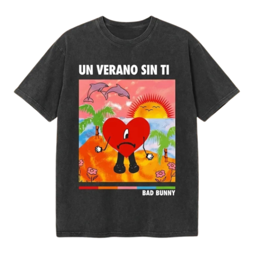 Super Bowl LX Glitch Bunny LA 0204 Bad Bunny T-shirts Bad Bunny T-Shirts