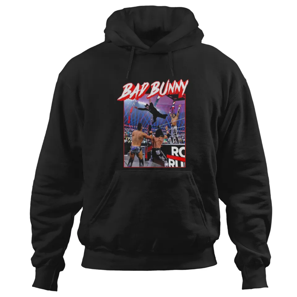 Royal Rumble Splash PTTT0302 Bad Bunny Hoodies
