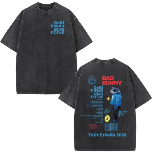 Washed Vintage World Tour Espana 2026 DTMF Blue DTNK2403