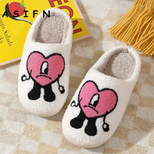 Bad Bunny Cotton House Slippers – fan-inspired Bad Bunny merch