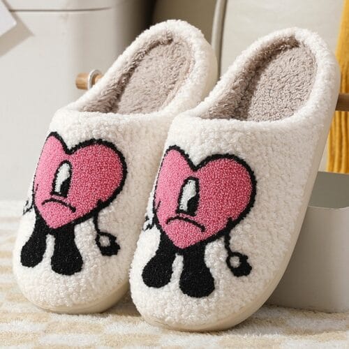 Bad Bunny Cotton House Slippers – fan-inspired Bad Bunny merch