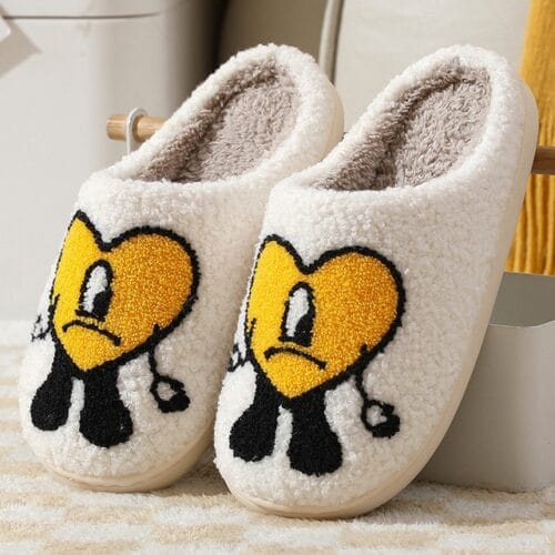 Bad Bunny Cotton House Slippers – fan-inspired Bad Bunny merch