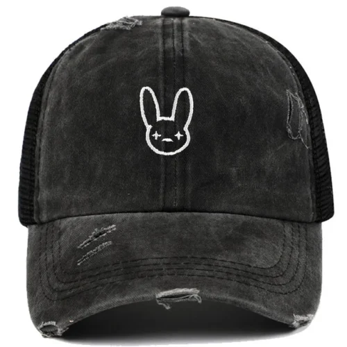 Rapper Artist Cotton Embroidery Baseball Cap – fan-inspired Bad Bunny merch