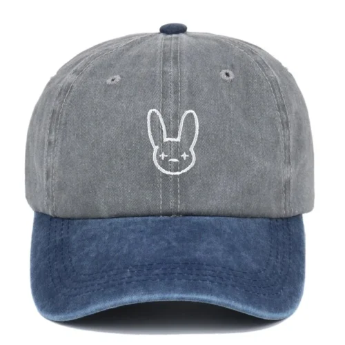 Rapper Artist Cotton Embroidery Baseball Cap – fan-inspired Bad Bunny merch