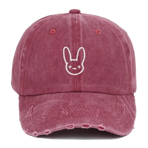 Rapper Artist Cotton Embroidery Baseball Cap – fan-inspired Bad Bunny merch