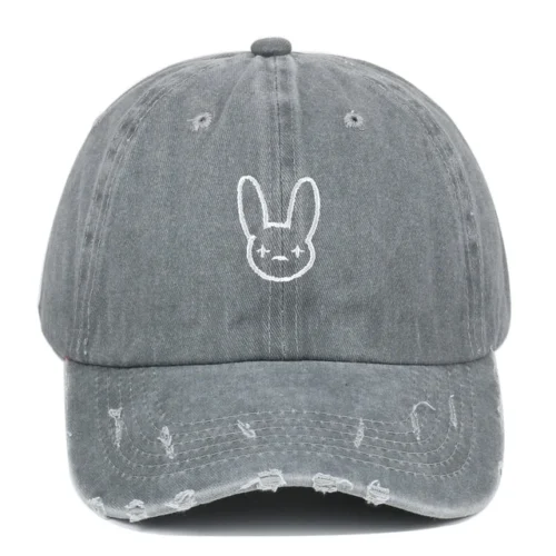 Rapper Artist Cotton Embroidery Baseball Cap – fan-inspired Bad Bunny merch