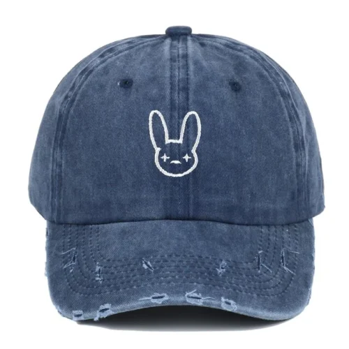 Rapper Artist Cotton Embroidery Baseball Cap – fan-inspired Bad Bunny merch