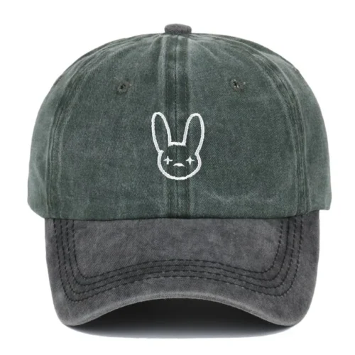 Rapper Artist Cotton Embroidery Baseball Cap – fan-inspired Bad Bunny merch