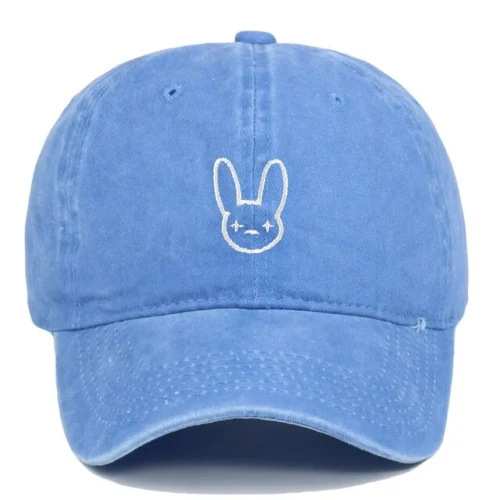 Rapper Artist Cotton Embroidery Baseball Cap – fan-inspired Bad Bunny merch
