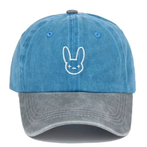 Rapper Artist Cotton Embroidery Baseball Cap – fan-inspired Bad Bunny merch