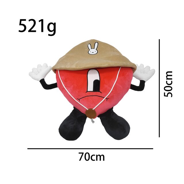 Un Verano SinTi Bad Bunny Heart Cute Plushie 6 Un Verano SinTi Bad Bunny Heart Cute Plushie - Image 6