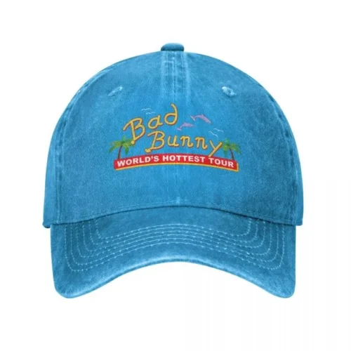 Vintage Bad Bunny Un Verano Sin Ti Baseball Caps – fan-inspired Bad Bunny merch