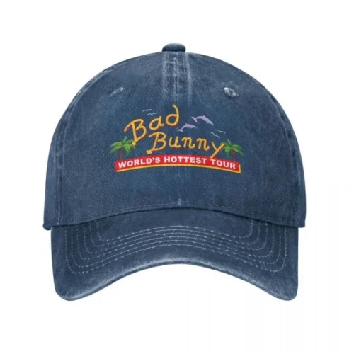 Vintage Bad Bunny Un Verano Sin Ti Baseball Caps – fan-inspired Bad Bunny merch