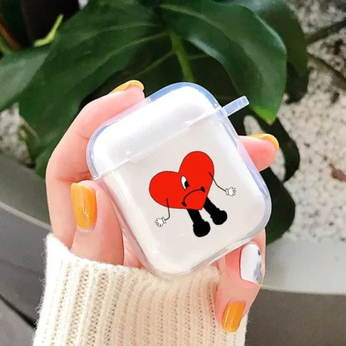 Yo Perreo Sola Bad Bunny Print New Earphone Case