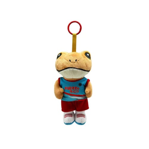 Bad Bunny Sapo Concho Frog Plush Toy 7 Bad Bunny Sapo Concho frog plush toy, sports outfit