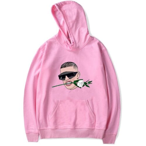 Bad Bunny Flower Hoodie – fan-inspired Bad Bunny merch