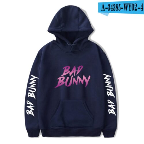 Bad Bunny Hoodies - Bad Bunny Glow in the Dark Printed Hoodie
