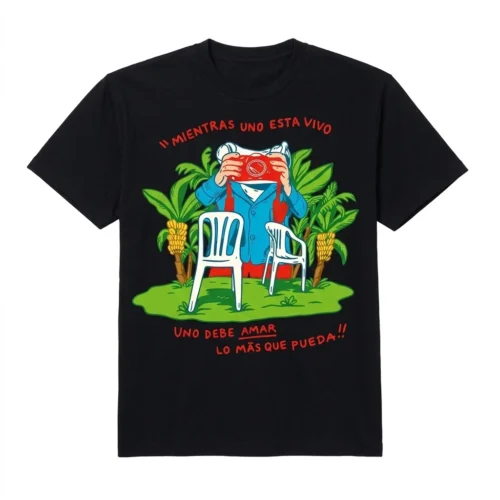 DTNK0704 Black Bad Bunny T-Shirts