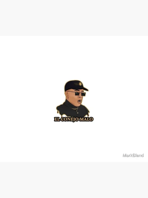Bad Bunny Logo Throw Blanket – fan-inspired Bad Bunny merch
