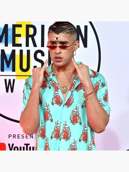 Bad Bunny Awards Floor Pillow – fan-inspired Bad Bunny merch