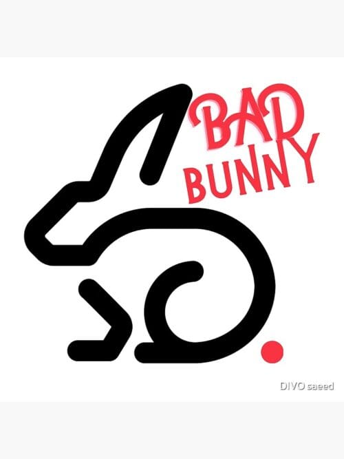 Bad Bunny Bags – Bad Bunny 2021 new disegn tee All Over Print Tote Bag – fan-inspired Bad Bunny merch
