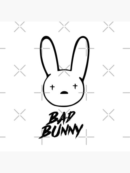 Bad Bunny Bags – Bad Bunny All Over Print Tote Bag – fan-inspired Bad Bunny merch