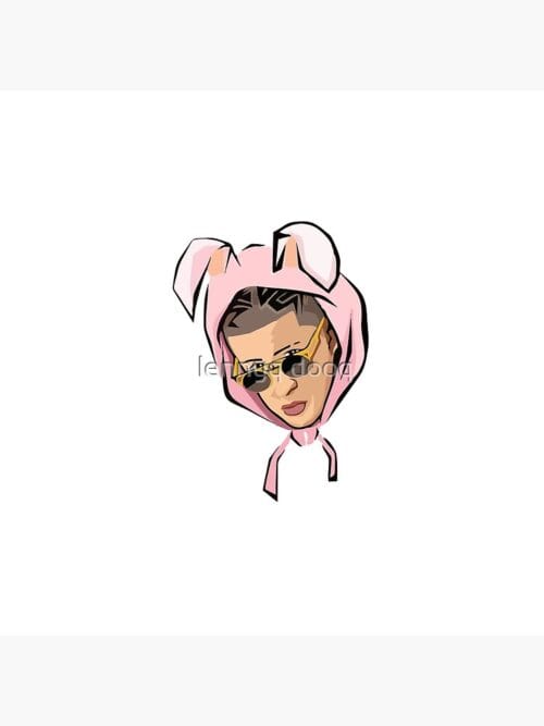 Bad Bunny Bags – Bad Bunny All Over Print Tote Bag – fan-inspired Bad Bunny merch