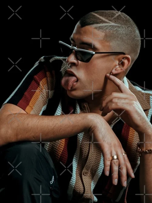Bad Bunny Cases – Bad Bunny Being Bad Bunny iPhone Soft Case – fan-inspired Bad Bunny merch