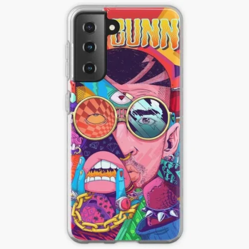 Bad Bunny Cases - Bad Bunny (baby blue) iPhone Soft Case