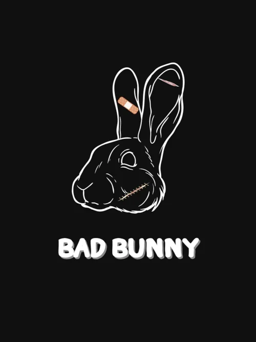 Injured Bunny Tank Top – fan-inspired Bad Bunny merch