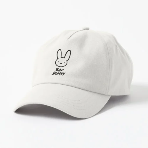 bad bunny Cap black bunny