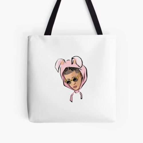 Bad Bunny Bags - Bad Bunny All Over Print Tote Bag
