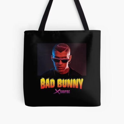 Bad Bunny Bags - Bad Bunny All Over Print Tote Bag