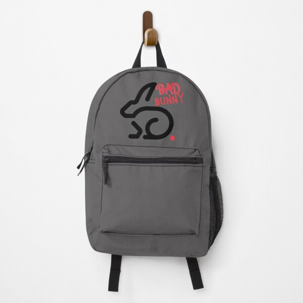 Bad Bunny Backpacks - Bad Bunny 2021 new disegn tee Backpack 1 Bad Bunny Backpacks - Bad Bunny 2021 new disegn tee Backpack