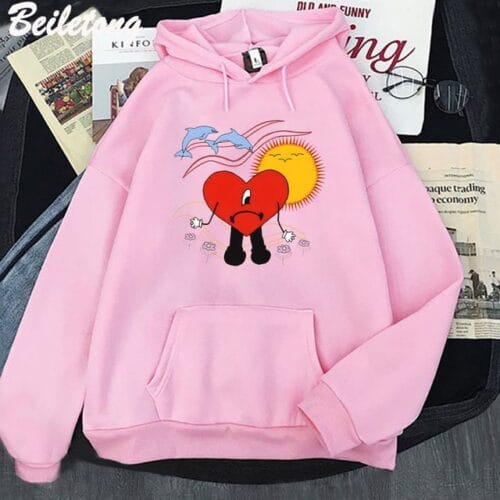 Un Verano Sin Ti Bad Bunny Print Pullover Hoodie 4 Un Verano Sin Ti Bad Bunny Print Pullover Hoodie