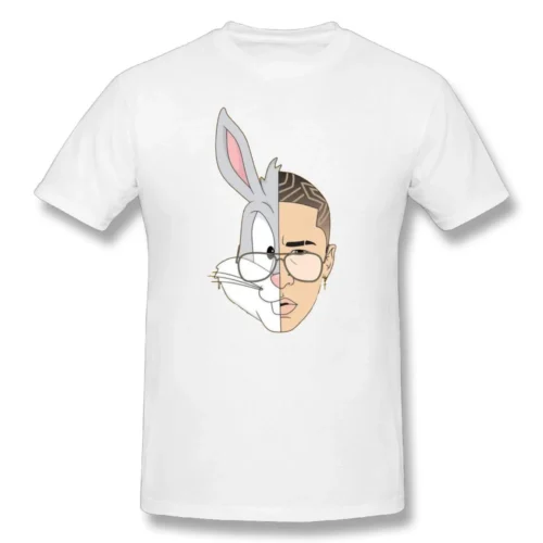 Bad Bunny Rabbit Face T-Shirt