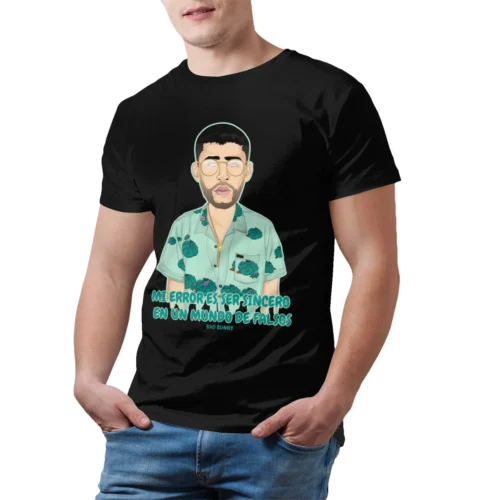 Bad Bunny Short-Sleeve Oversized T-Shirt