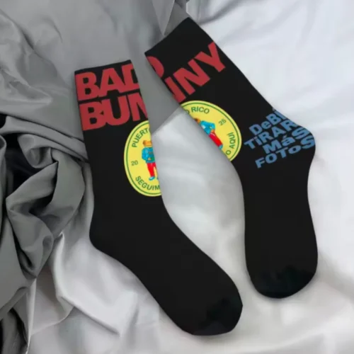 Bad Bunny DTMF Debí Tirar Más Fotos Crew Socks for Men Women