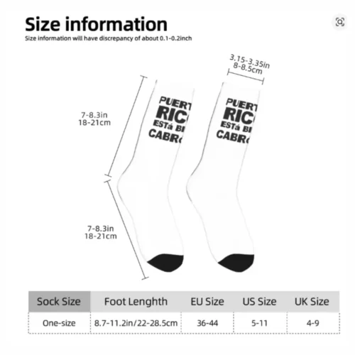 Bad Bunny Puerto Rico Socks for Men & Women 7 Bad Bunny Puerto Rico Socks for Men Women Fashion Crew Tube Socks
