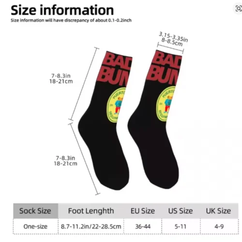 Bad Bunny DTMF Debí Tirar Más Fotos Crew Socks for Men Women
