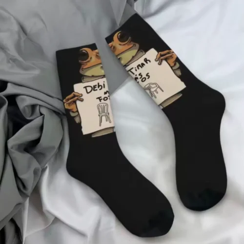Bad Bunny DTMF Debí Tirar Más Fotos Crew Socks for Men Women