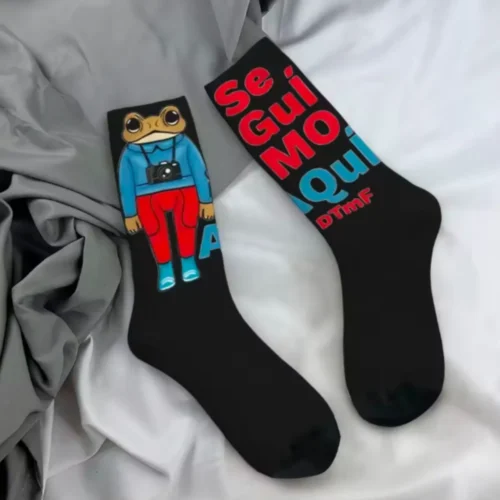 Bad Bunny DTMF Debí Tirar Más Fotos Crew Socks for Men Women