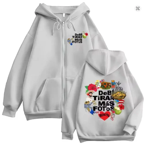 Bad Bunny DTMF Couples Matching Zip Up Hoodie Debí Tirar Más Fotos Matching Hoodies