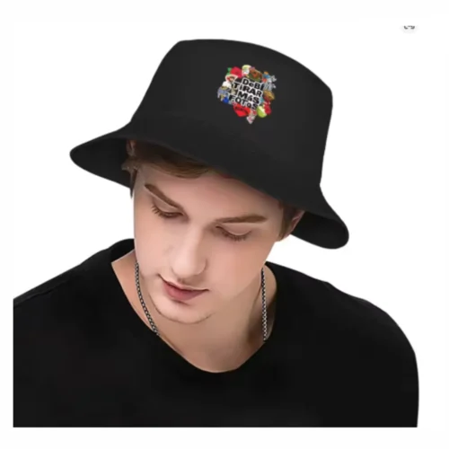 Bad Bunny DTMF Bucket Hat for Men Women Foldable Fisherman Sun Hat