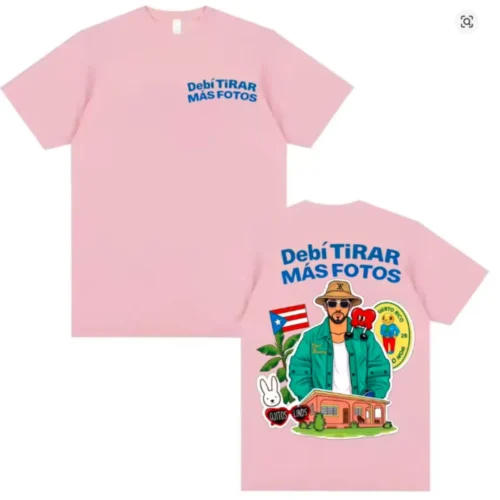 Bad Bunny DTMF Couples Matching T-Shirt Vintage Cotton Graphic Tee