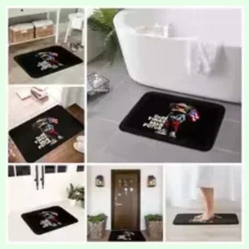 Bad Bunny DTMF Doormat – Anti-Slip Floor Mat – fan-inspired Bad Bunny merch