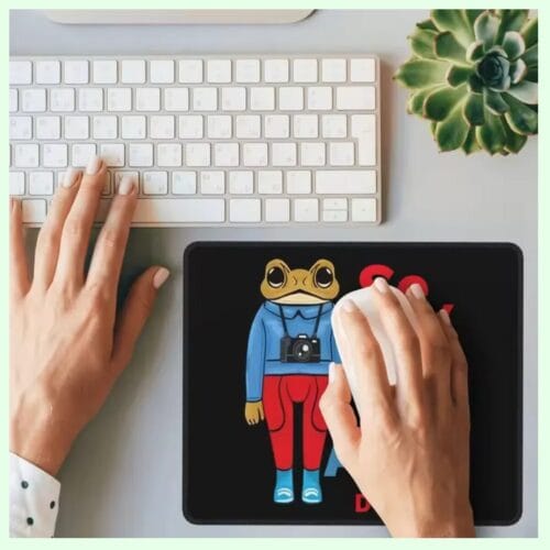 Bad Bunny DTMF Debi Tirar Mas Fotos Mouse Pad – fan-inspired Bad Bunny merch