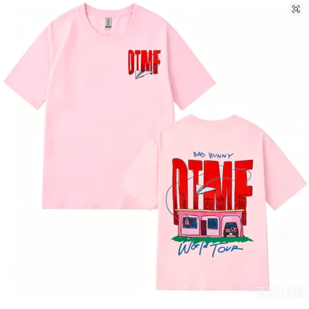 Bad Bunny DTMF World Tour 2026 Cotton T-Shirt