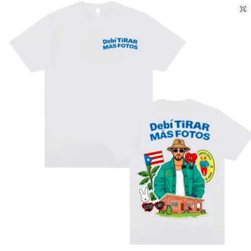 Bad Bunny DTMF Couples Matching T-Shirt Vintage Cotton Graphic Tee