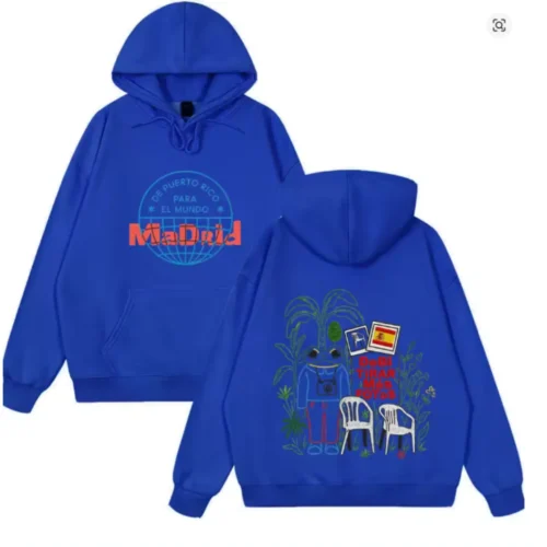 Bad Bunny DTMF Couples Matching Hoodie Debí Tirar Más Fotos Unisex Fleece Hoodie